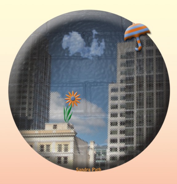Cloud Puff; Surreal Urban Art