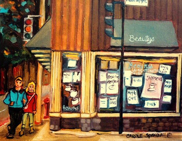 BEAUTY'S RESTAURANT WITH YOUNG COUPLE