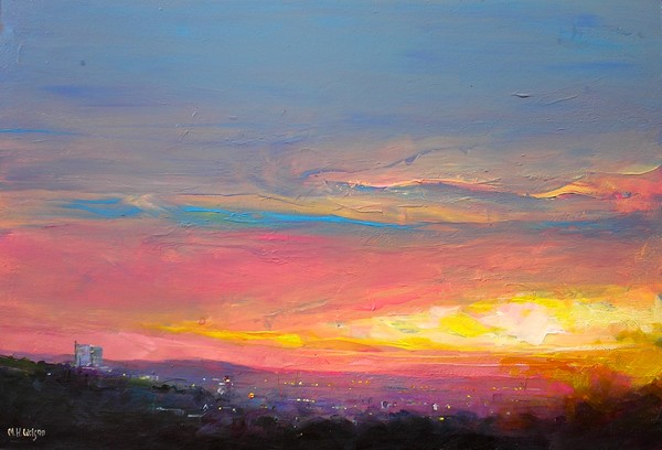 First Light City Dawn