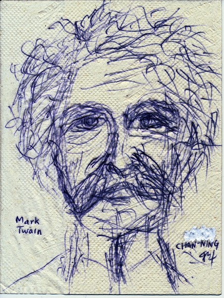 Ridiculous Portrait: Mark Twain