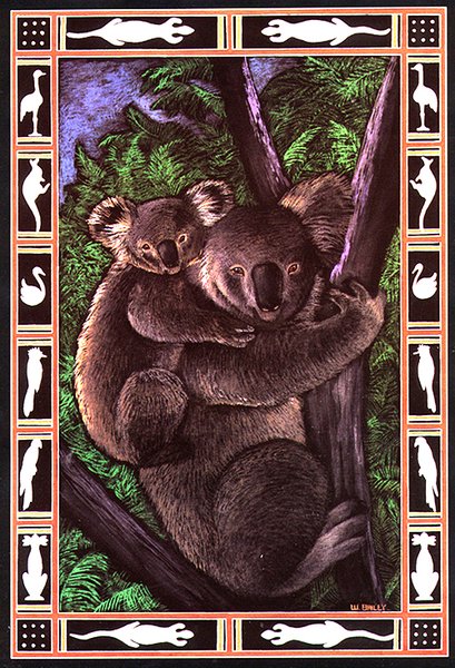down under
