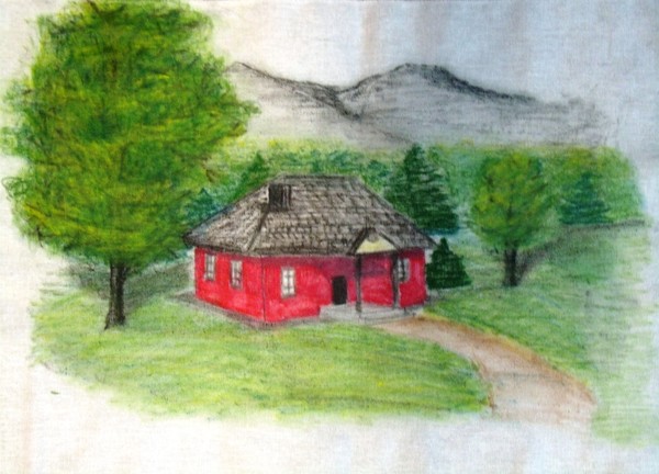 HOUSE IN THE MOUNTAINS