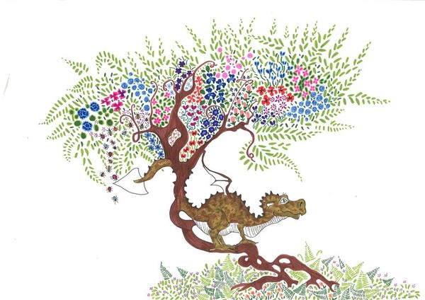 brown dragon
