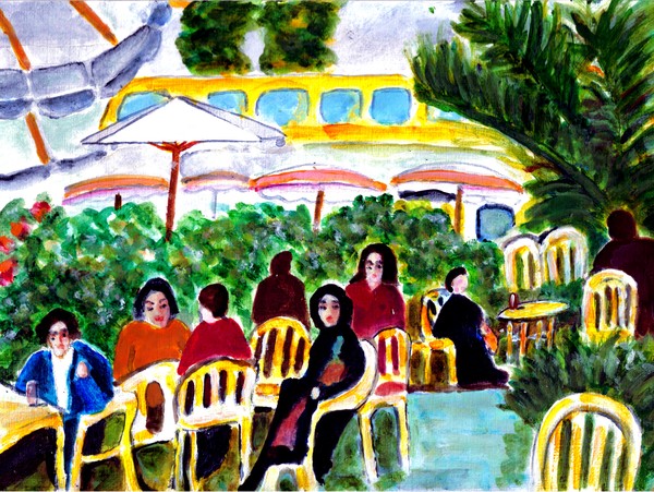 OPEN AIR CAFE, PARIS