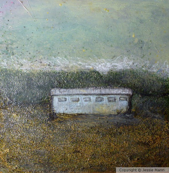 roadside oil on canvas 28x29 2011 