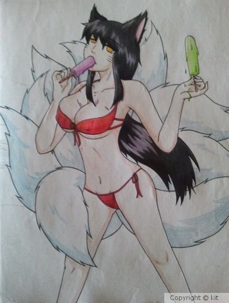 Pool Party Ahri