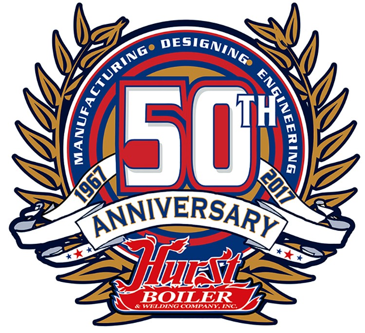 Hurts Boiler 50th logo