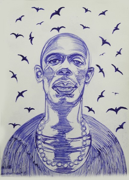 man with birds  Copy