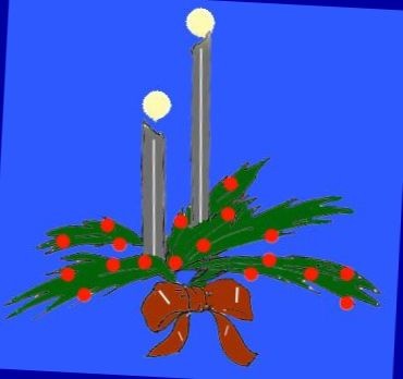 candlessilver red green