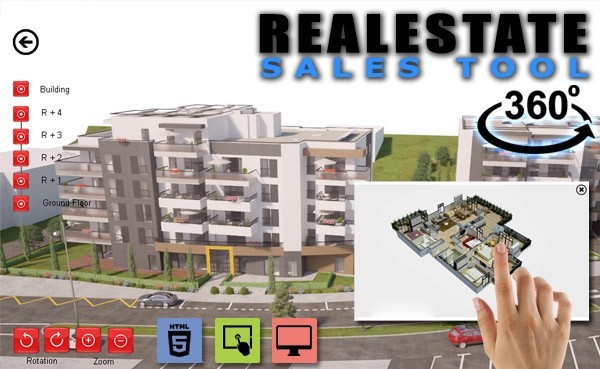 360 Virtual Interactive Real Estate Sales Tool