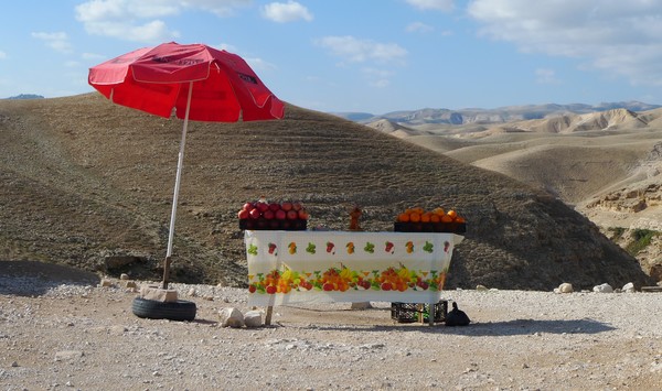 Kiosk In The Desert
