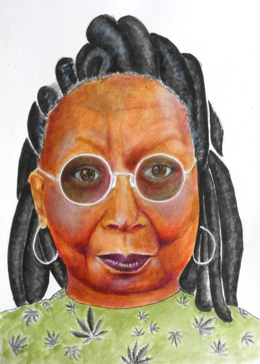 Dark Beauty No. 3--Whoopi Goldberg