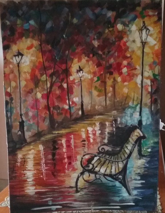 rainy night