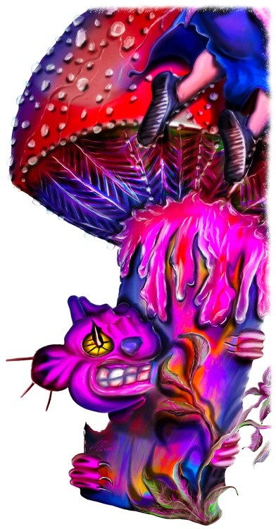 Cheshire Cat close up (ALICE)