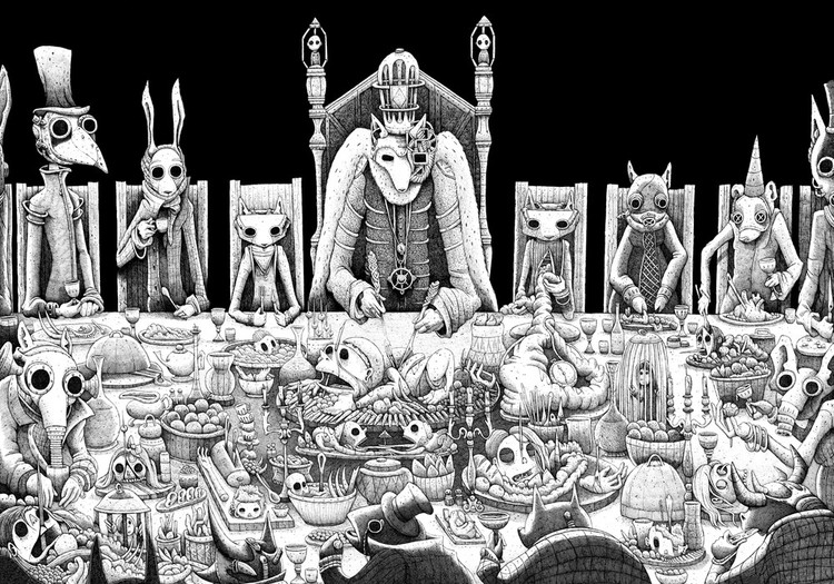 'The Banquet of the child beast'