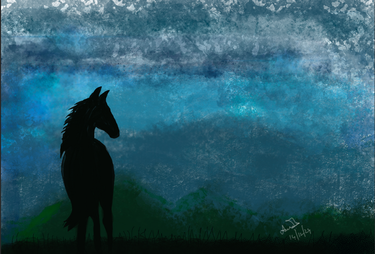 Horse and Nature