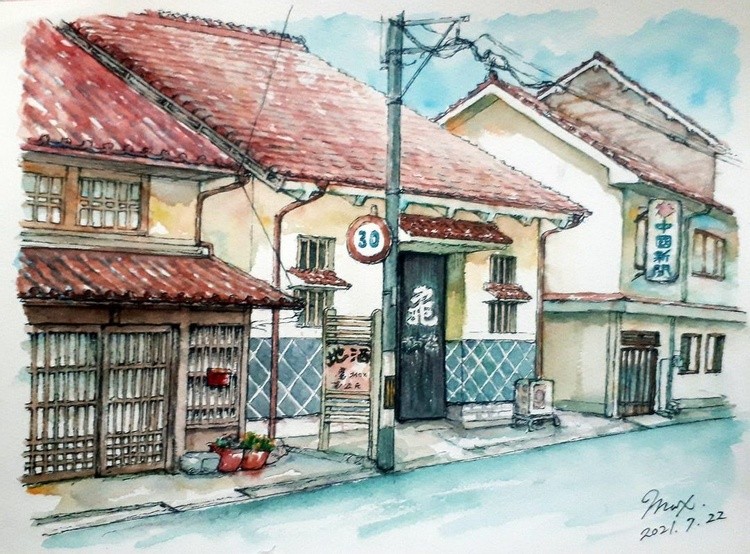 Two hour sketch Hiroshima