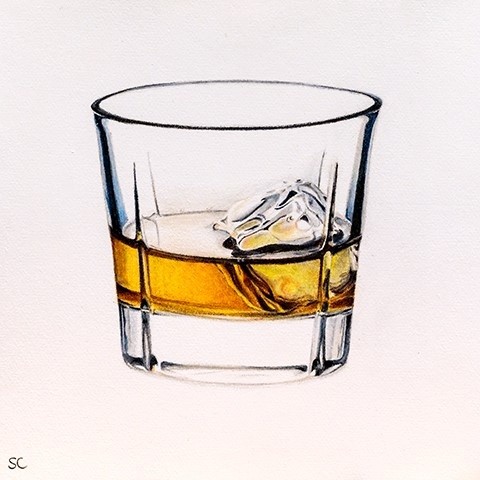 Glass of whisky