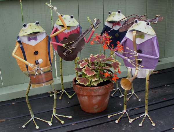 Jazz Band Frogs