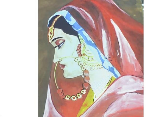 RC Artwork - Indian wedding beauty Sketch
