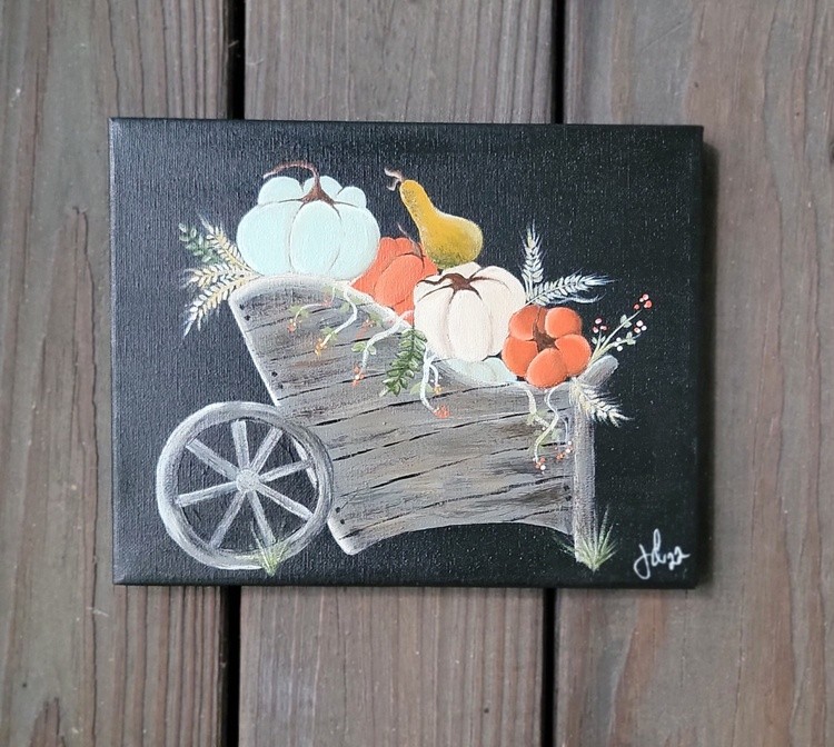 Pumpkin Cart Overload