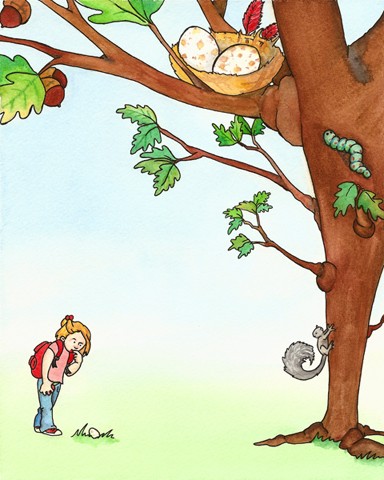 Lucy Finds an Egg