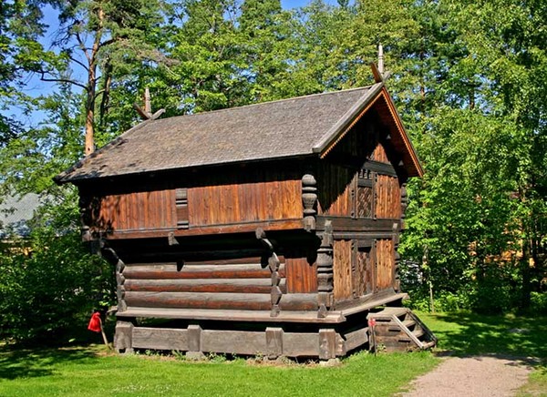 Old Norwegian house