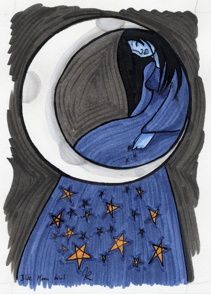 Blue Moon Girl