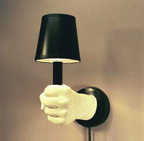 Fist Wall Lamp