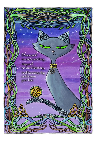lucky Celtic Cat