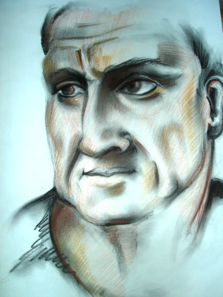 Man's Face III