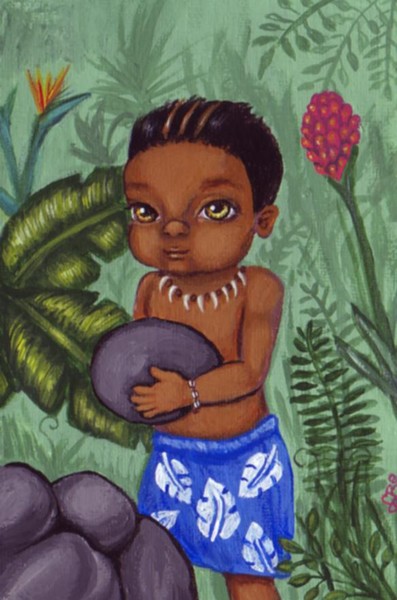 Little Menehune Boy