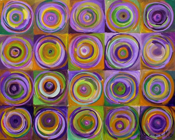 Iris Purple Spin
