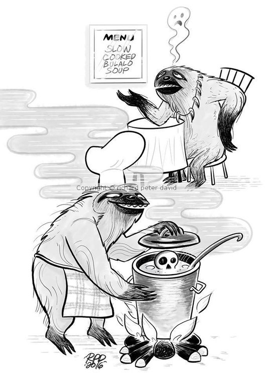 Sloth Slow Cooks
