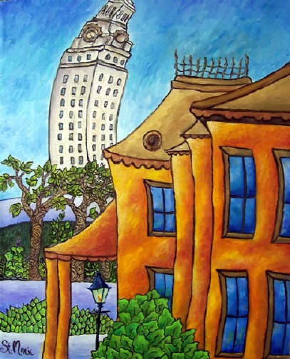 Littlefield House (with tower)