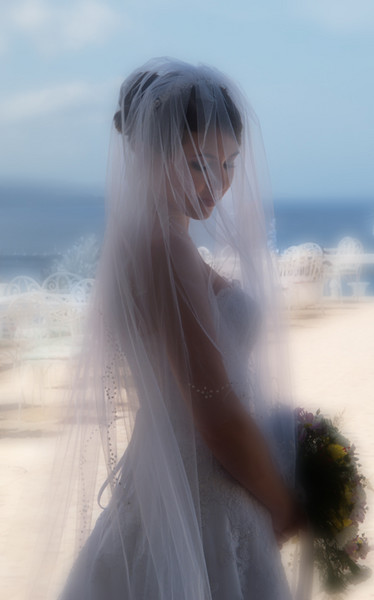 Lady in white