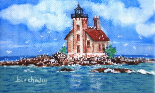 Gull Rock Lighthouse - MI