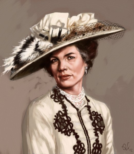 Lady with hat