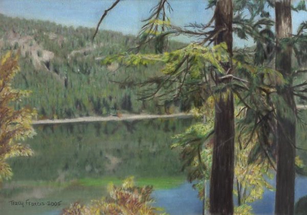 Paul Lake in Fall