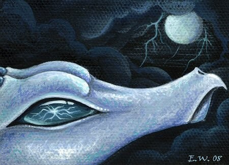 Eye Of Blue Lightning