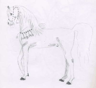 Arabian in April