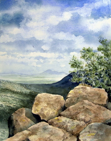 Sierra San Jose from Montezuma Pass