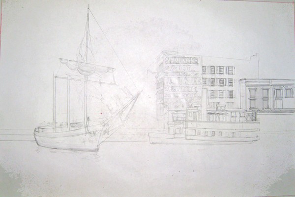 Detroit Michigan: The Waterfront ca. 1890