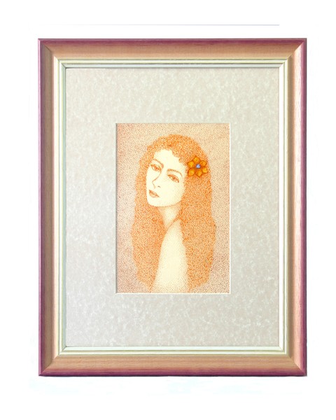 flor no cabelo (flower in the hair)