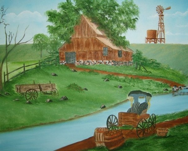 old barn