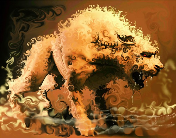 Ruler Spirit of Mesopotamian Magical River * 2009