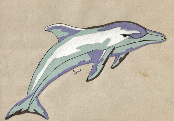 Paper Dolphin