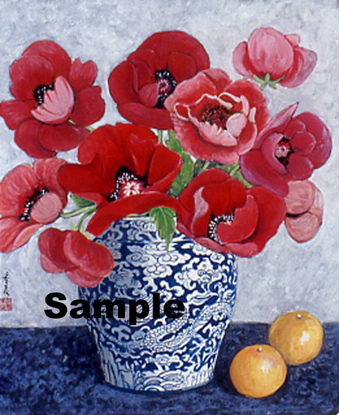 Attractive Oriental Poppies