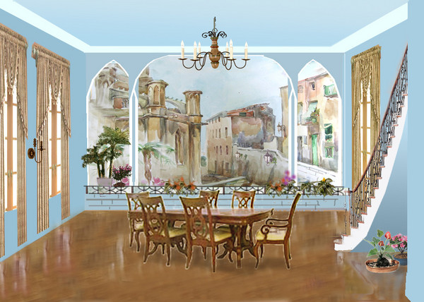 Spanish room
