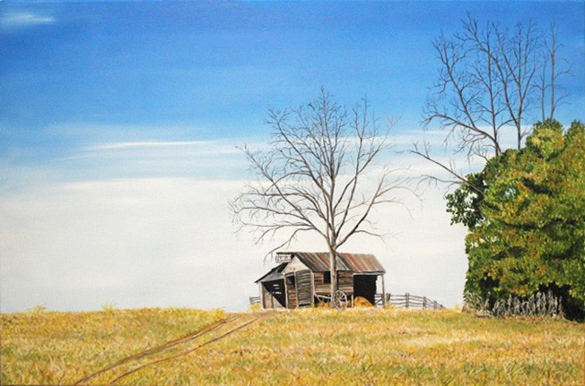 Old Blacksmith Up on the Hill